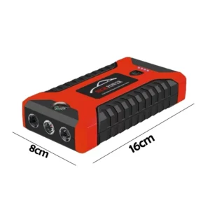 Alternative view of مشغل بطارية السيارة وباور بانك 99800mAh مع إضاءة طوارئ وشحن USB متعدد موديل 29B