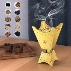 Alternative view of مبخرة إلكترونية كهربائية محمولة تعمل بالشحن