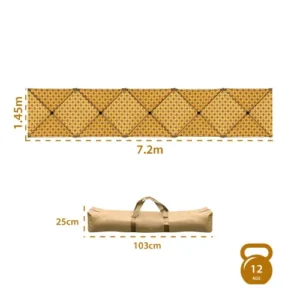 Alternative view of رواق دسكفري 7.2×1.45 م – قماش أكسفورد _ مزدوج الطبقات