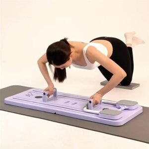 Alternative view of عجلة تمارين البطن Ab Roller مع دعم الكوع وارتداد تلقائي لتدريب أساسي فعال
