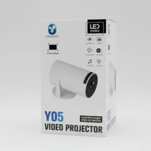 Alternative view of جهاز عرض Yoshoot Y05 LED ذكي بدقة HD مع WiFi 6 وBluetooth 5.0 ودعم Full HD